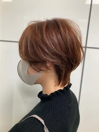 ショート CHAINON西梅田所属・縮毛矯正🫧髪質改善 高原瑞輝のヘアスタイル