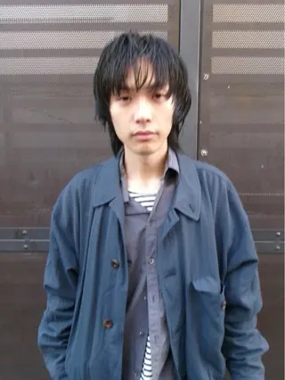 メンズ Rubik’s Shelter by TOKYO所属・タクト メンズカット レイヤー 難波美容室のヘアスタイル