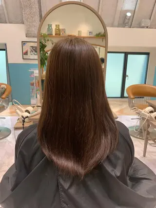 ミディアム カラー 個性を活かす/ harunaのヘアスタイル