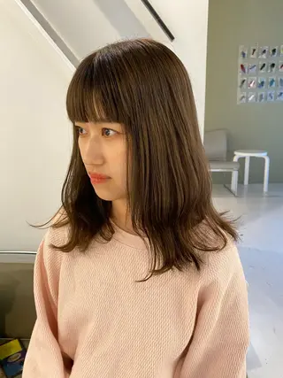 ミディアム &72 takiのヘアスタイル