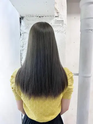 カラー ✨ブリーチなしカラー ×髪質改善✨松村 潤のヘアスタイル