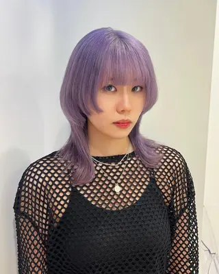 ロング カラー ボブカットモデル 募集中　ukaのヘアスタイル