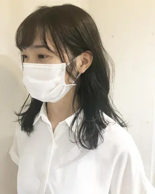 ミディアム カラー ヘアアレンジ メンズ特化✂️栗原 侑也のヘアスタイル