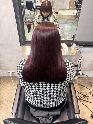 ロング lutia池袋 momoka⠀のヘアスタイル