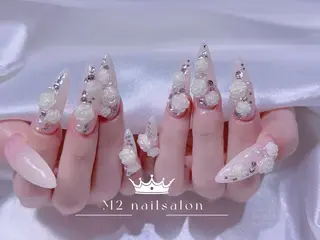 ネイル 長さだし専門店 M2　rikaのネイルデザイン