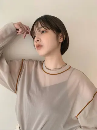 ショート 🐰桃山台/髪質改善 山亀のヘアスタイル