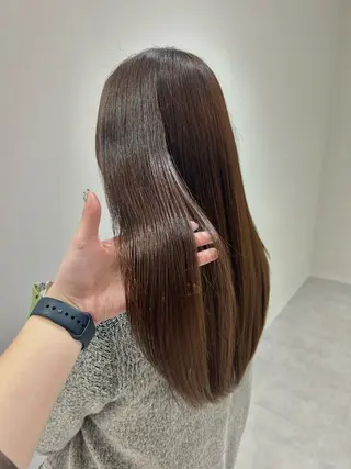 ロング 👔ボブ﹨髪質改善 ストレート🩳ももかのヘアスタイル