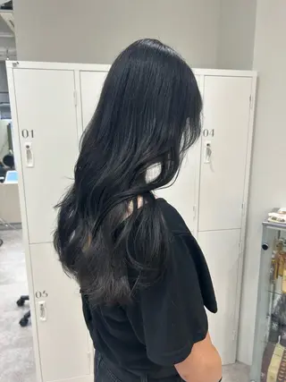 セミロング カラー ヘアアレンジ ボブ /ニュアンス/ satomi🧸💖のヘアスタイル