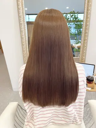 ロング カラー 【岡山/pilina 】白井美緒のヘアスタイル