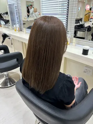 ロング カラー 池袋/艶カラー✖️ ☘️DEMURAのヘアスタイル