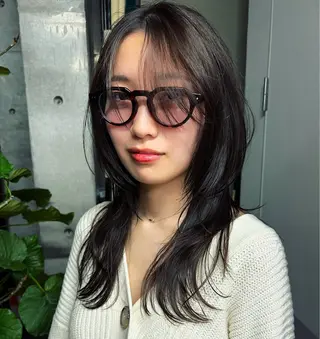 ロング ハッシュカット カシマハヤトのヘアスタイル