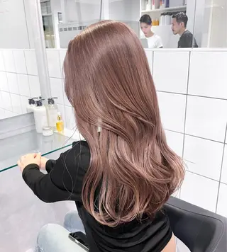 カラー 🩶透明感ダブル カラー🩶 maoのヘアスタイル