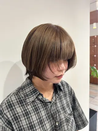 カラー 重田 琉愛のヘアスタイル