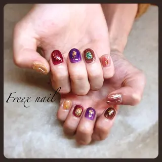 ネイル freex nail /ニュアンス/個性派のネイルデザイン