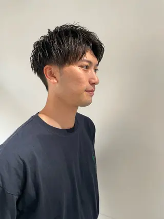 メンズ 本間 かえでのヘアスタイル