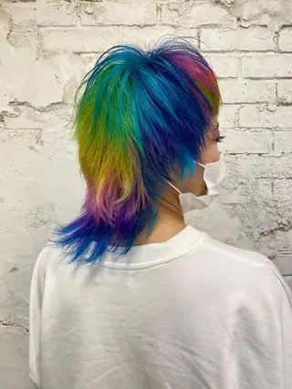 ミディアム カラー welring hair salonのヘアスタイル