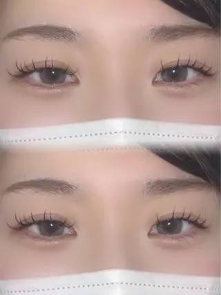 マツエク・マツパ 山本 ちなみのマツエク・マツパデザイン