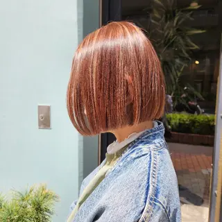 ショート カラー ハヤシ マユ ✂ 府中美容室のヘアスタイル