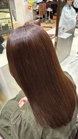 セミロング カラー fifth原宿 宮部蓮のヘアスタイル