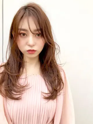 セミロング カラー 似合わせレイヤー 🇰🇷荒木洋文のヘアスタイル