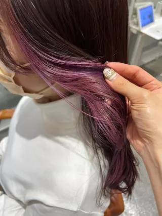セミロング カラー 🌷ショートレイヤー ヘッドスパ🌷鈴木のヘアスタイル