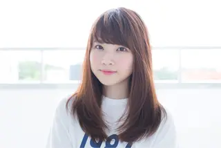 セミロング カラー 小野 和摩のヘアスタイル