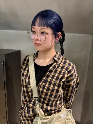 ロング カラー ヘアアレンジ Nikiita/ shionのヘアスタイル