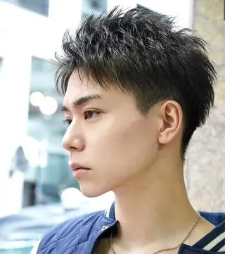 メンズ 尾前 了守のヘアスタイル