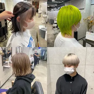 カラー 藤田 清志のヘアスタイル