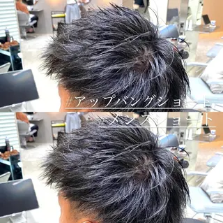 パーマ メンズ 梅田中崎町メンズ 美容師ユースケのヘアスタイル