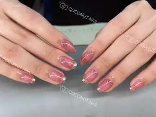 ネイル 神田 ココナッツのネイルデザイン