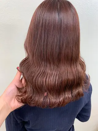ロング カラー ヘアアレンジ ao.eyelash SHIORIの眉毛・アイブロウイメージ