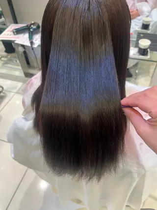 セミロング パーマ Above /yoshimiのヘアスタイル