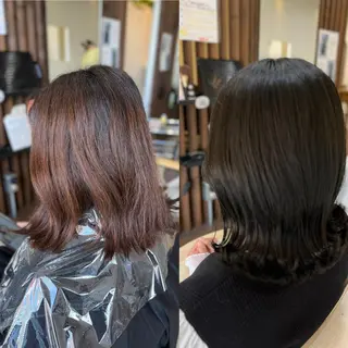 ミディアム ヘアーデザイン arのヘアスタイル