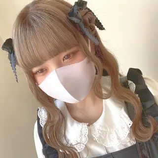 ヘアアレンジ 顔まわり🤍小顔 カット🤍みさきのヘアスタイル