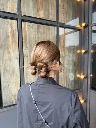 ヘアアレンジ 吉川 莉央のヘアスタイル