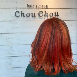 カラー SALOWIN栄 高須大貴のヘアスタイル