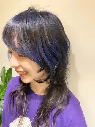 セミロング 多田 まりやのヘアスタイル