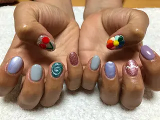ネイル private_ salon.Leaのネイルデザイン