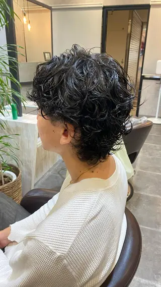 メンズ マスイ カイセイのヘアスタイル