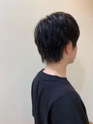 ミディアム 🍋透け感カラー🍃 オリーブ🍐Kahoのヘアスタイル