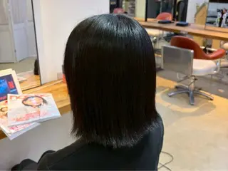 ミディアム カラー 松本 ひなたのヘアスタイル
