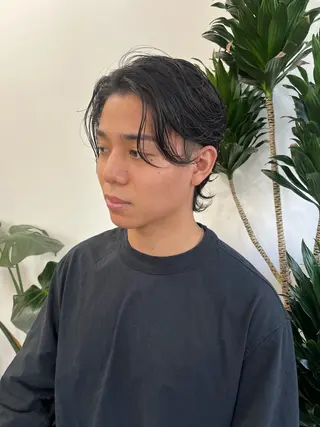 ショート カラー パーマ ヘアアレンジ メンズ 💎髪質改善特化💎 RUITOのヘアスタイル