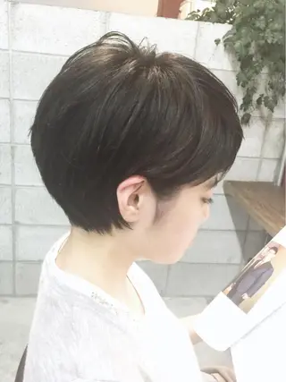 ショート 福地 礼奈のヘアスタイル