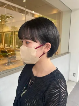 ショート 小森 樹奈のヘアスタイル