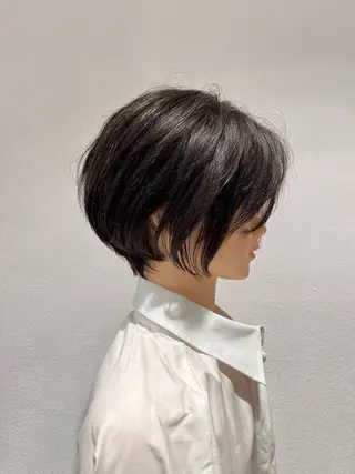 ショート 天神 大名 ショート ボブ 宇土あやかのヘアスタイル
