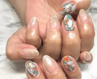 ネイル ネイル フフラ所属・nail fufla ♡yamane♡のネイルデザイン