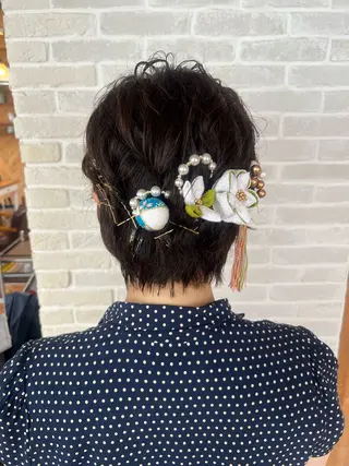 ショート ヘアアレンジ Topstylist YUKIのヘアスタイル