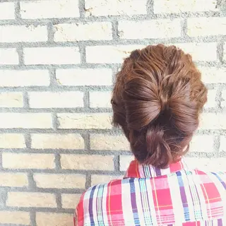 ヘアアレンジ 菊池 栄里奈のヘアスタイル