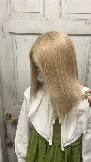 ロング 🦭☪️Azumi 縮毛矯正☪️🦭のヘアスタイル